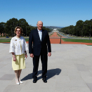 The King and Queen met the media in Canberra. Photo: Lise Åserud / NTB scanpix